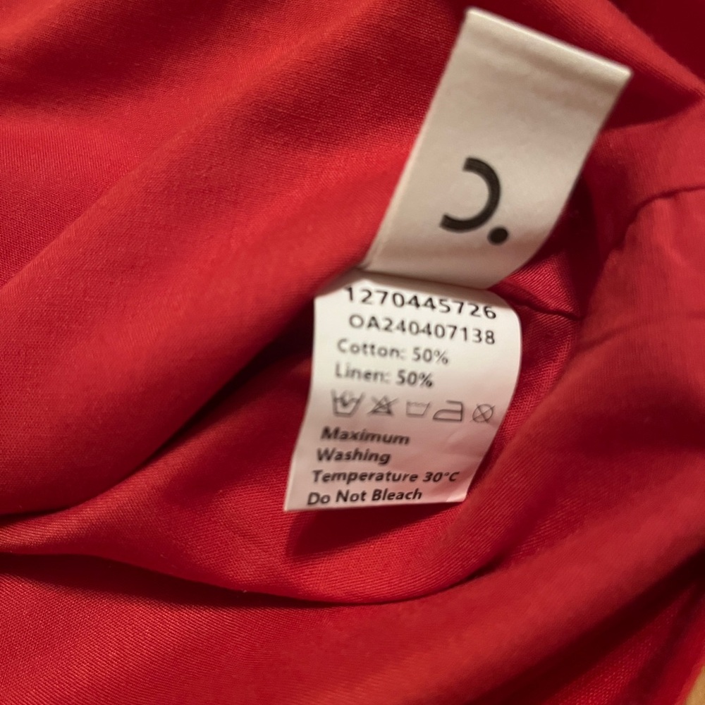 Commense Vibrant Cotton Linen Midi Dress - Picture 5 of 5
